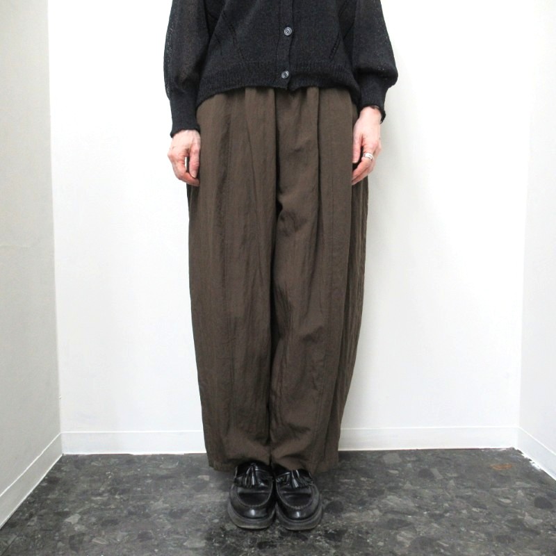 ma couleur  バレルレッグパンツ /BR830 【日本製】